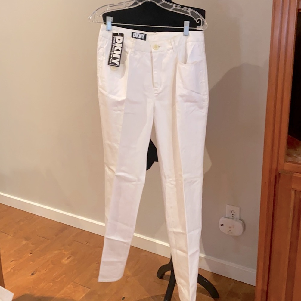 Vintage DKNY White jeans NWT